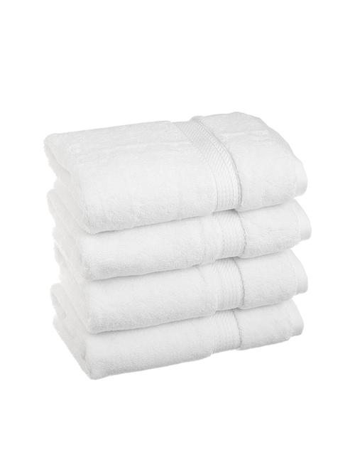 White Soft Bath towel Pack Of 4 pc - 15012187 - Standard Image - 1