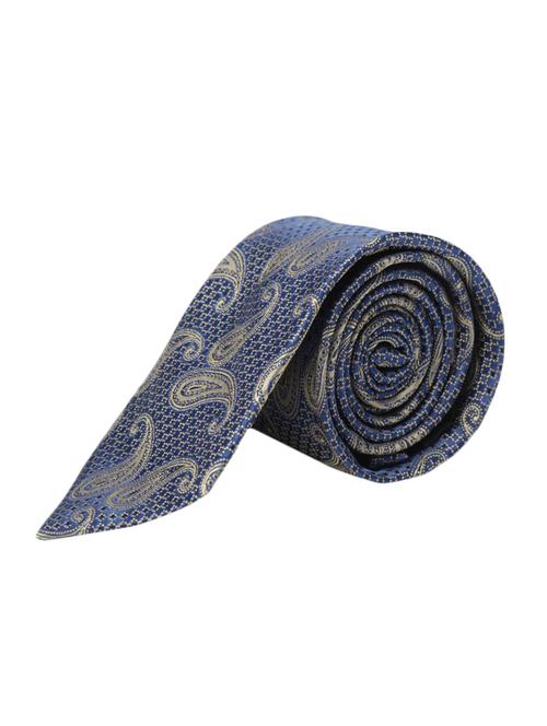 blue microfiber tie - 15012227 - Very Small Image - 1
