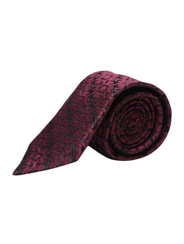 maroon microfiber tie - 15012228 - Very Small Image - 1