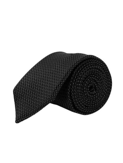 black microfiber tie - 15012254 - Very Small Image - 1