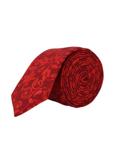 red microfiber tie - 15012258 - Very Small Image - 1