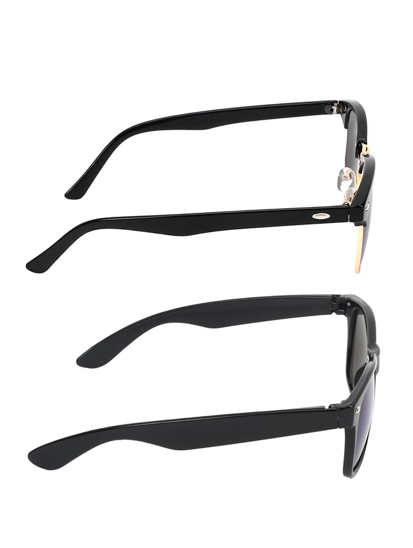 zyaden combo of two sunglasses clubmaster & wayfarer - pack of 2 - 15012388 - Zoom Image - 4