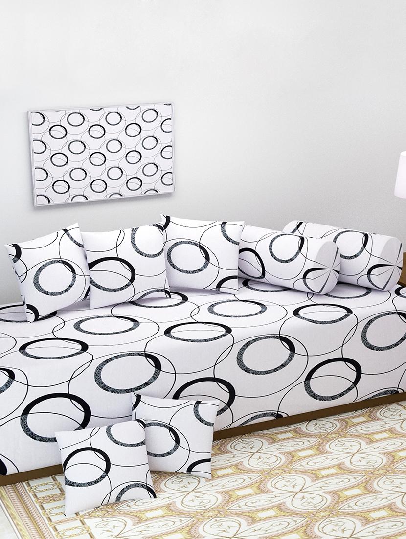 144 TC Cotton 8 Piece Diwan Set - 15012961 - Zoom Image - 1