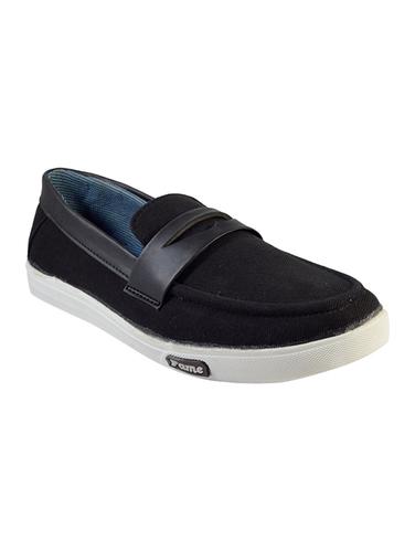 black Canvas casual slipon - 15013054 - Very Small Image - 1