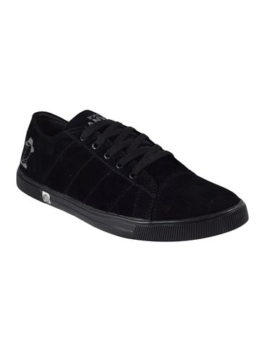 black Velvet lace up sneaker - 15013088 - Very Small Image - 1