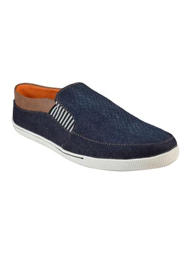 navy Denim casual slipon - 15013097 - Very Small Image - 1