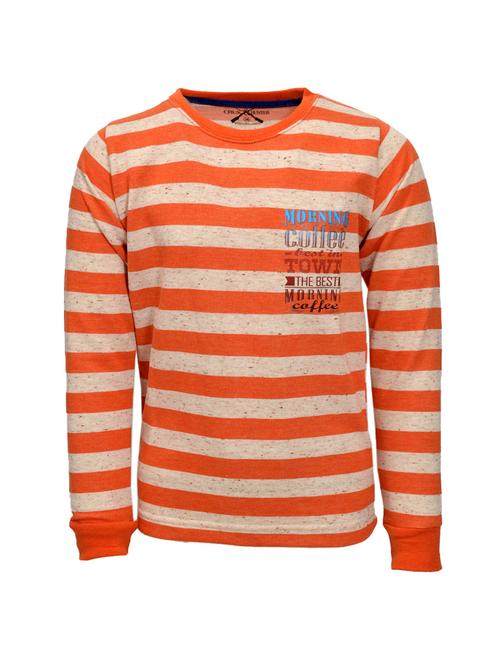 orange cotton tshirt - 15013142 - Very Small Image - 1