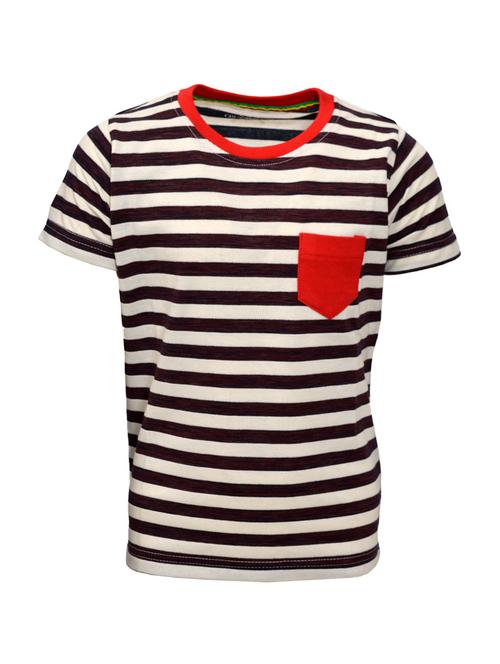 maroon cotton t-shirt - 15013144 - Standard Image - 1