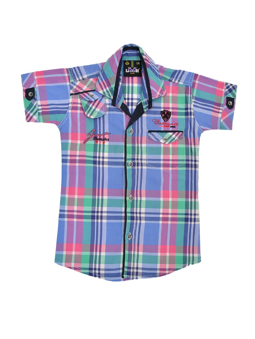 multi cotton shirt - 15013159 - Zoom Image - 1