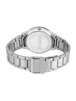 lorenz mk-1074a day date edition black dial analog watch - 15013160 - Standard Image - 3