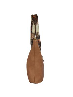 brown leather regular tote - 15013257 - Standard Image - 4