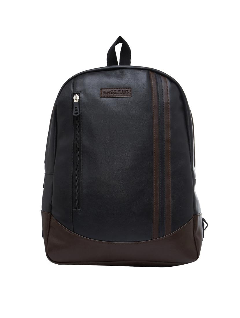 black leatherette backpack - 15013356 - Zoom Image - 1