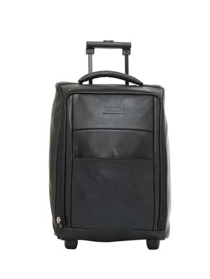 black leatherette (pu) trolleybag - 15013369 - Standard Image - 1