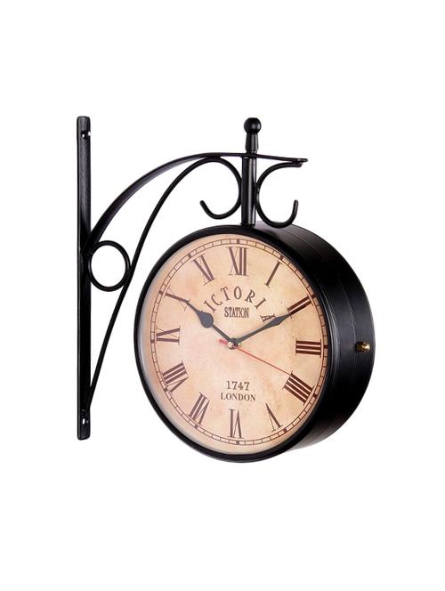 Antique Victoria Wall Clock Double Side Metal Railway Clock - 15013605 - Standard Image - 1