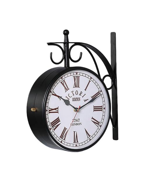 Victoria Design Metal Double Side Vintage Wall Clock Railway Clock - 15013613 - Standard Image - 1