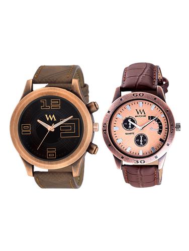 Watch Me Analog Watch Combo Set for Mens and Boys wmal-202-277 - 15013883 - Very Small Image - 1