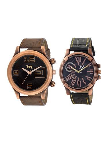 Watch Me Analog Watch Combo for Mens and Boys wmal-202-116-b - 15013902 - Very Small Image - 1