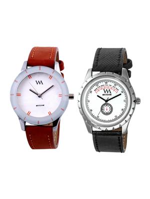 Watch Me Analog Watch Combo for Couple WMAL-044-230-W - 15013915 - Standard Image - 1