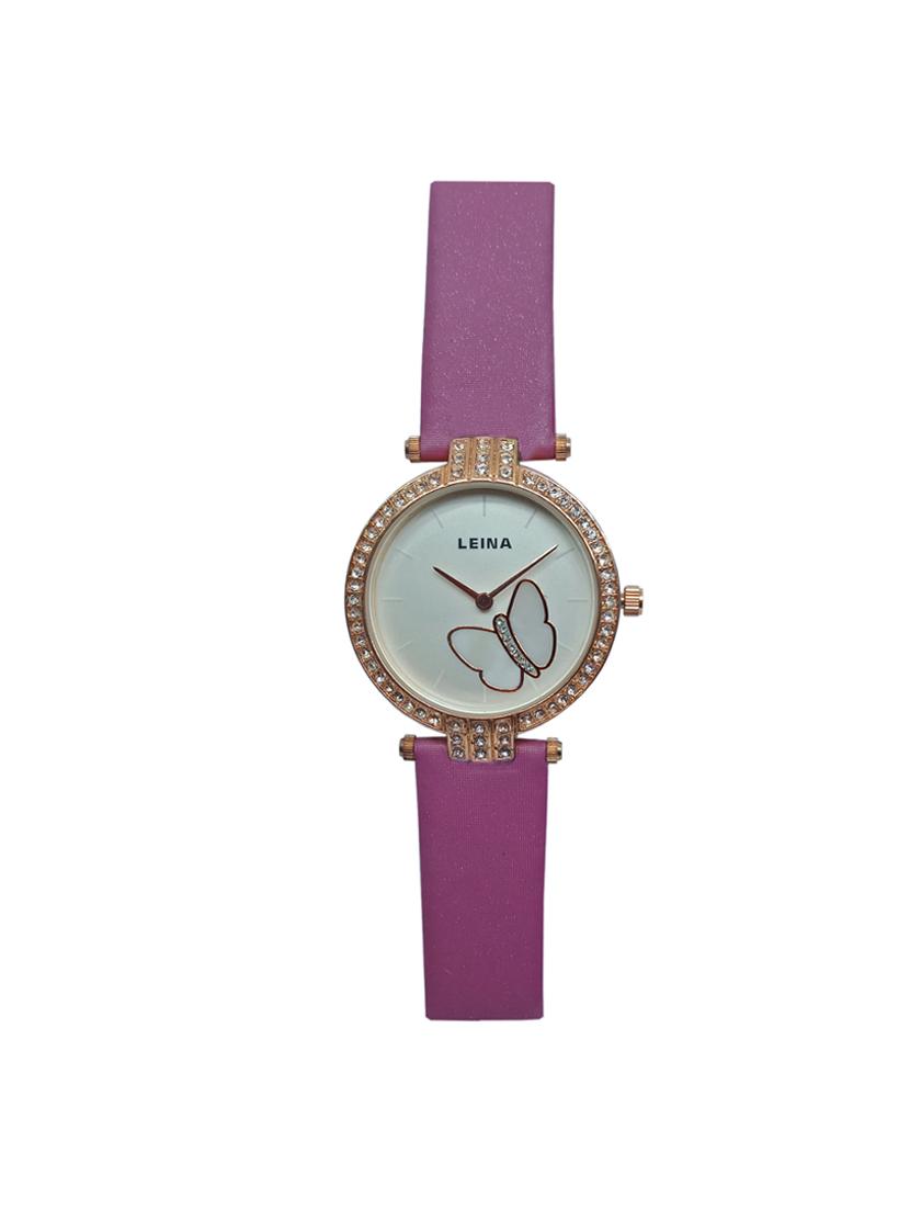 JM New Leina Style L1 Purple Leather Belt Watch - 15013994 - Zoom Image - 1