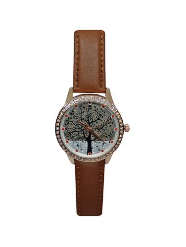JM New Leina Style L2 Brown Leather Belt Watch - 15014008 - Very Small Image - 1