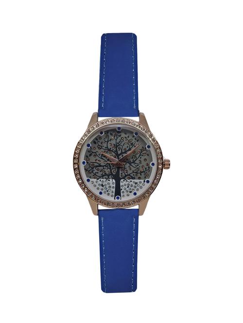JM New Leina Style L2 Blue Leather Belt Watch - 15014010 - Standard Image - 1