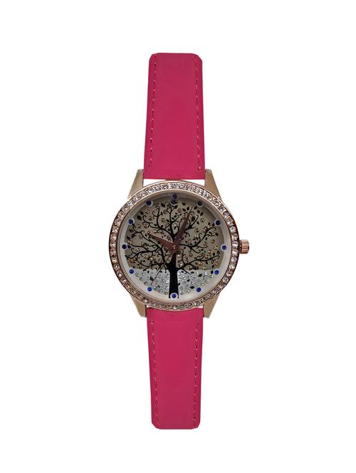 JM New Leina Style L1 Pink Leather Belt Watch - 15014011 - Standard Image - 1