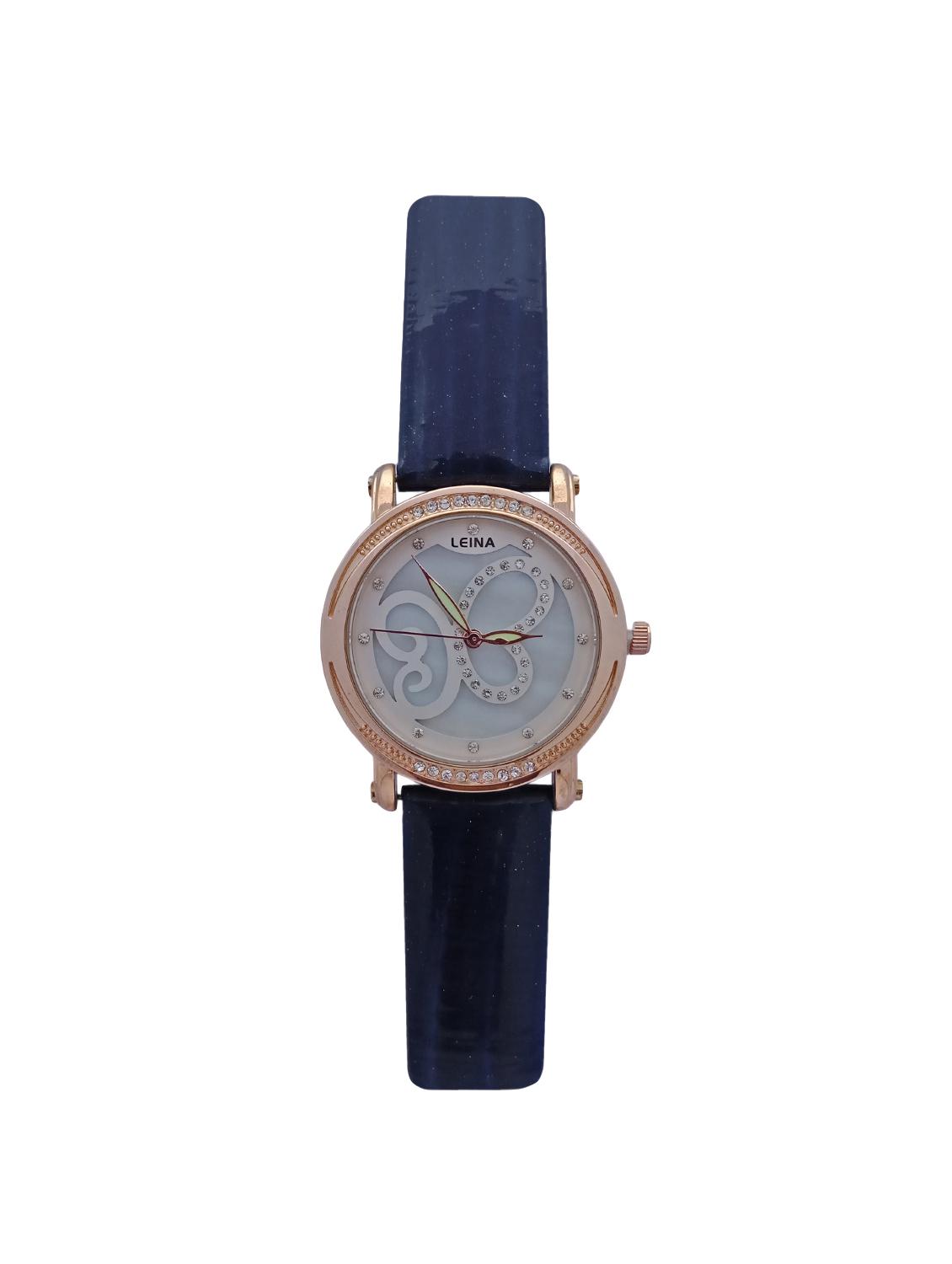 JM New Leina Style L4 Black Leather Belt Watch - 15014020 - Zoom Image - 1