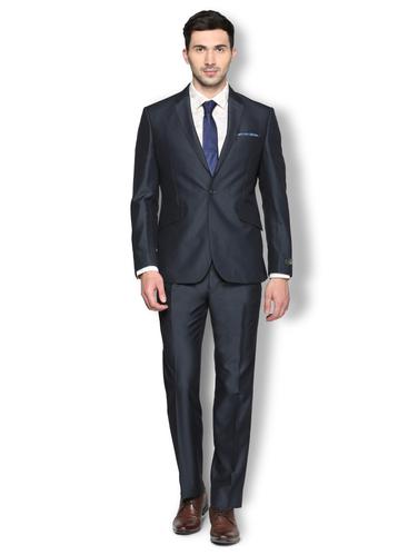 blue polyester blend suit - 15014131 - Very Small Image - 1