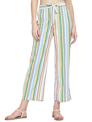 green striped palazzo - 15014232 - Standard Image - 1