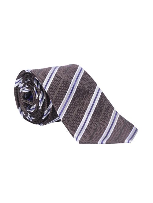 brown silk tie - 15015168 - Standard Image - 1