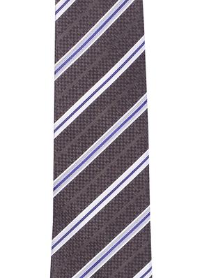 brown silk tie - 15015168 - Standard Image - 2