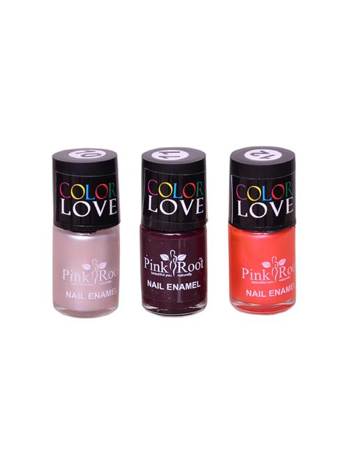 PINK ROOT NAIL PAINTS NO.10,11,12 PACK OF 3 - 15015183 - Standard Image - 1