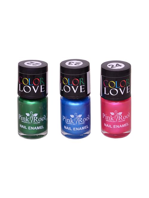 PINK ROOT NAIL PAINTS NO.22,23,24 PACK OF 3 - 15015187 - Standard Image - 1