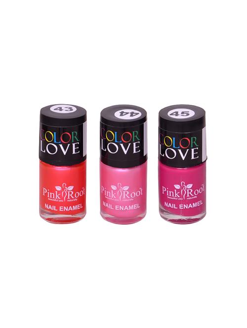 PINK ROOT NAIL PAINTS PACK OF 3 - 15015194 - Standard Image - 1