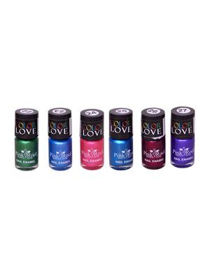 PINK ROOT NAIL PAINTS PACK OF 6 - 15015201 - Standard Image - 1