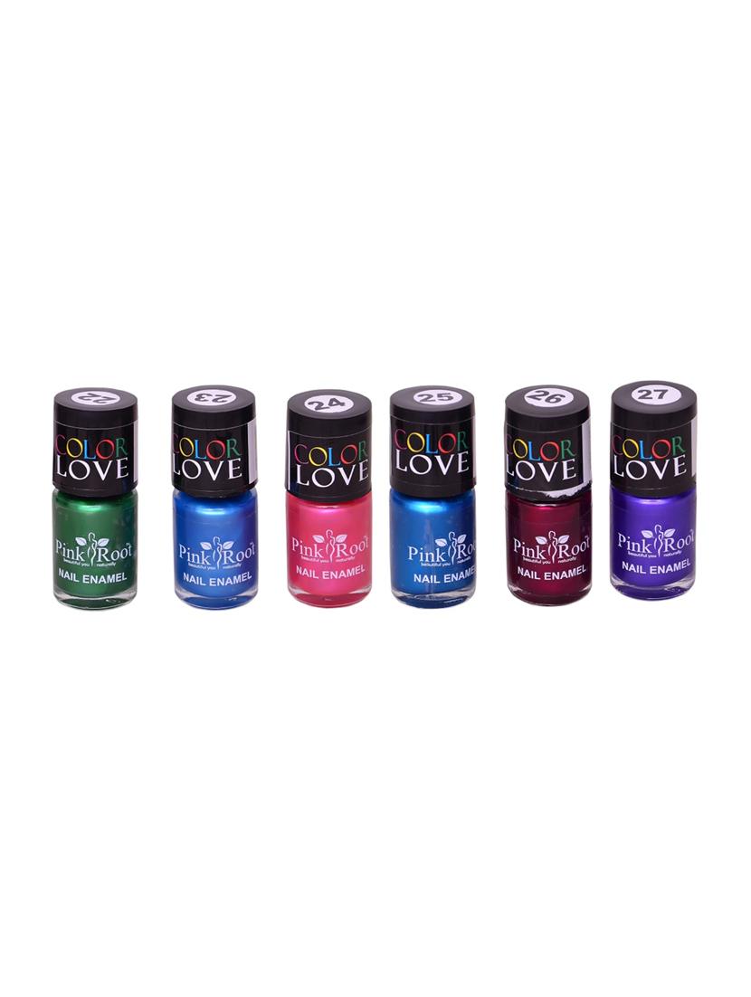 PINK ROOT NAIL PAINTS PACK OF 6 - 15015201 - Zoom Image - 1