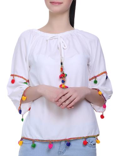 white solid top - 15015788 - Very Small Image - 1