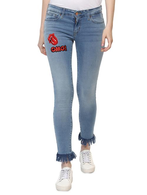 blue denim jeans - 15015916 - Standard Image - 1