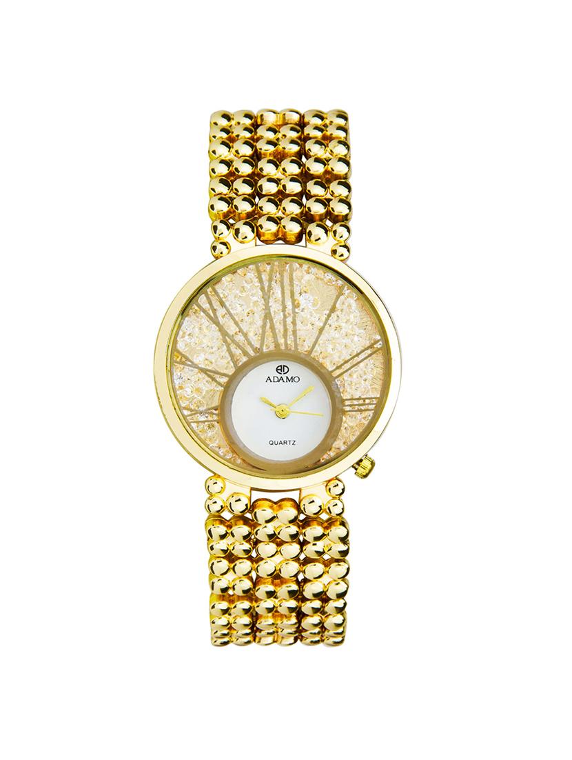 adamo analogue white dial women's watch -ad82bm01 - 15015940 - Zoom Image - 1