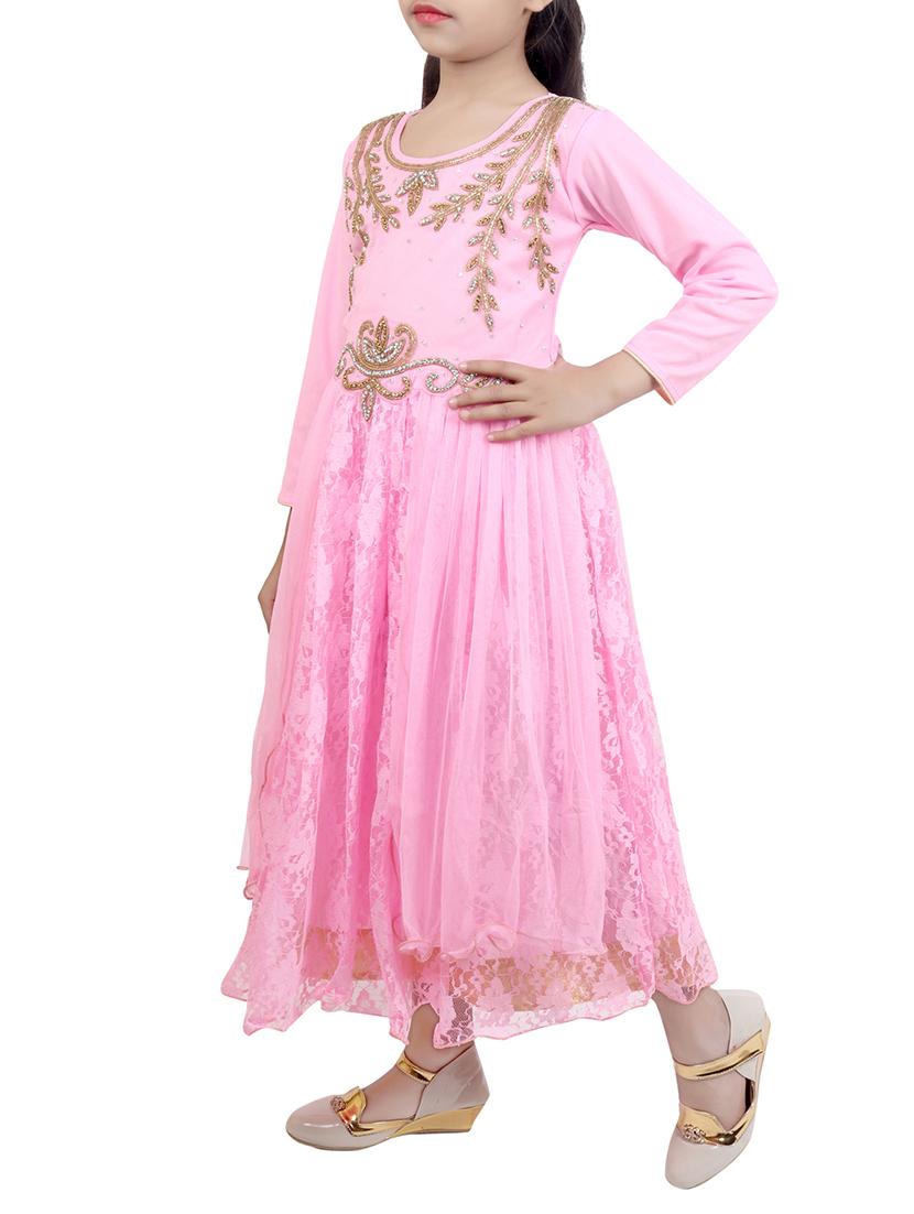pink net party gown - 15015997 - Zoom Image - 2