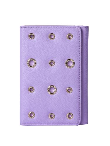 purple leatherette wallet - 15016017 - Very Small Image - 1