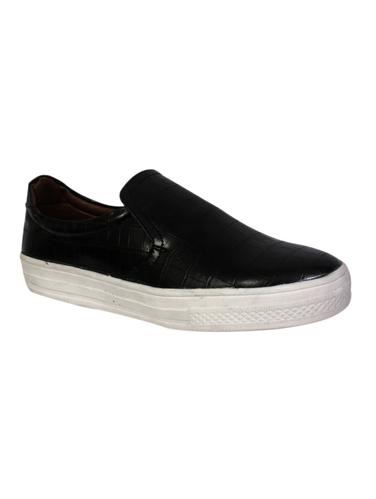 black plimsolls casual shoe - 15016055 - Very Small Image - 1