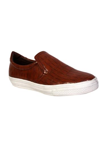 brown plimsolls casual shoe - 15016056 - Very Small Image - 1