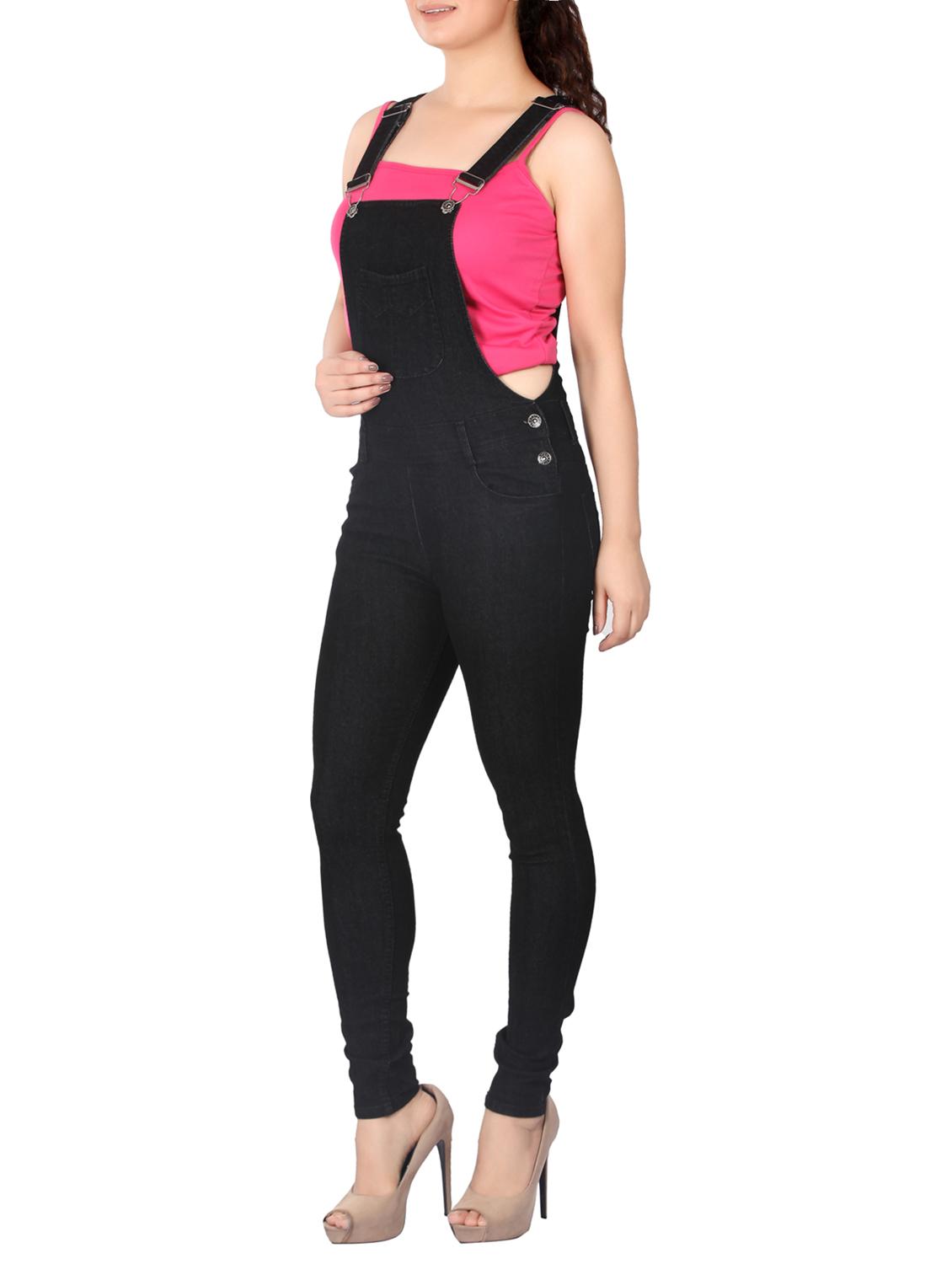 pocket patch denim dungaree - 15016135 - Zoom Image - 2