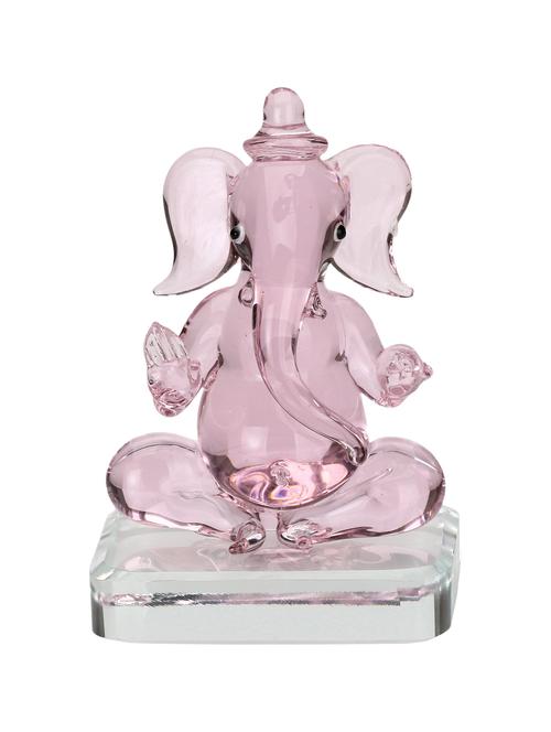 Devotional Blessing Colorful Ganesha With Laddoo For Worship & Decoration - 15016206 - Standard Image - 1