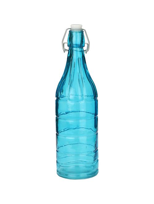 Blue Designer Glass Bottle - 15016218 - Standard Image - 1