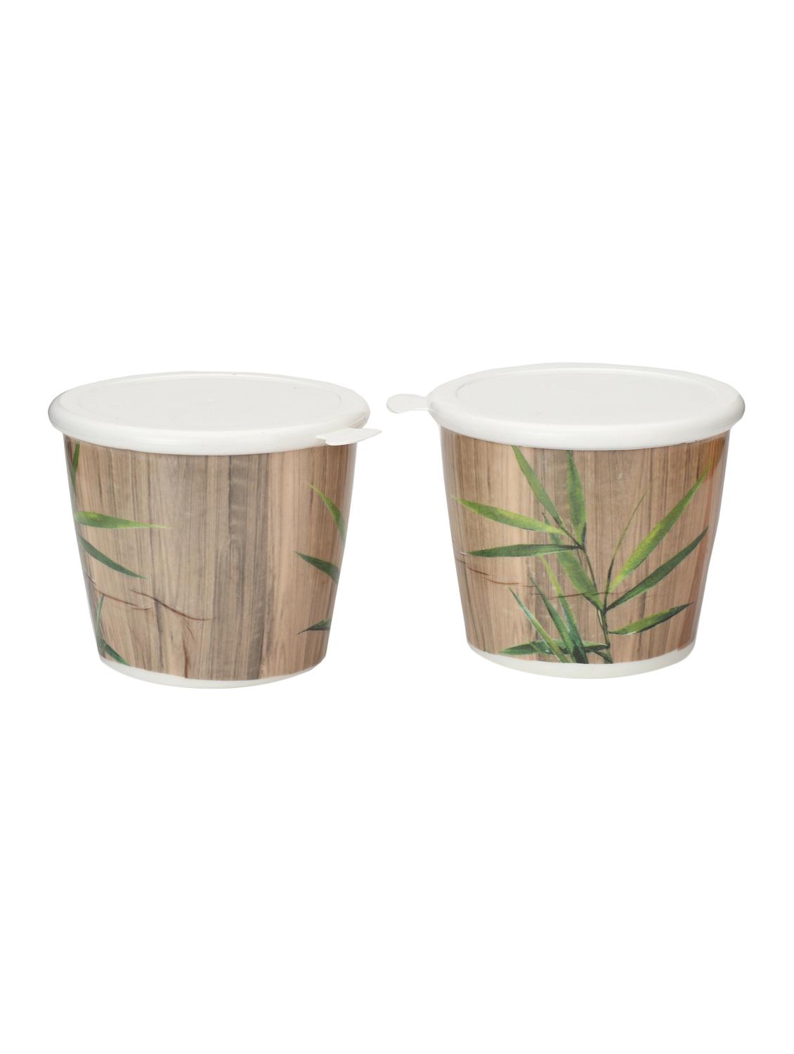 Microwave Safe Plastic Container Set With Lid (Set Of 2) - 15016237 - Zoom Image - 1