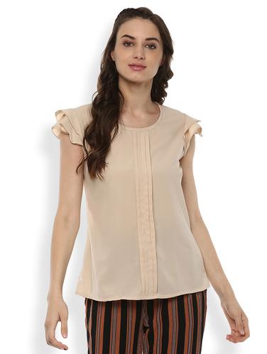 beige solid top - 15016475 - Very Small Image - 1