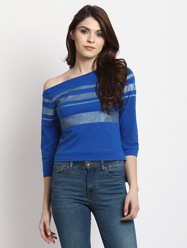 blue modal striped top - 15016572 - Very Small Image - 1