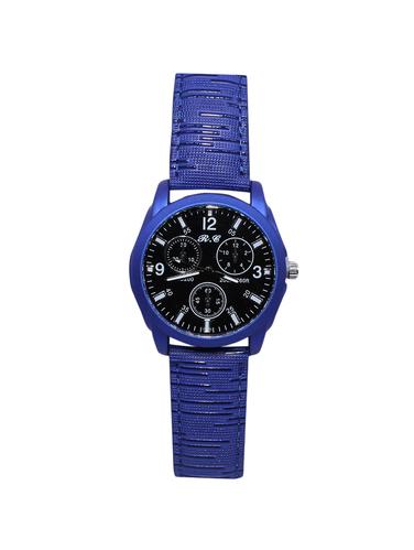 JM New RC Blue Leather Belt Watch - 15016725 - Very Small Image - 1